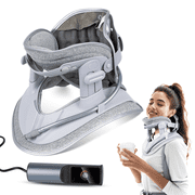 NEXPURE Cervical Neck Traction Device - 3 Settings Adjustable for Neck Pain Relief and Relaxation